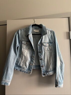 Ci Sono Light Blue Washed Denim Jacket